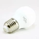 Світлодіодна лед LED лампа 7W 7Вт Е27 4500К кулька G45 нейтральне біле денне світло - зображення 3