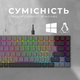 Клавиатура механическая проводная GamePro MK141R Red Swich Low Profile 75% RGB Dark Gray - изображение 12
