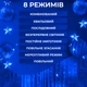 Гирлянда светодиодная для украшения окон 144 LED, 3×2 м, синяя(LU_4A41BBA17D95) - изображение 7