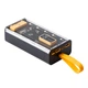Повербанк SmartX Fast Charge Power Bank 20000mAh зовнішній акумулятор 4 вбудованих кабелі X-101 (XIT-X101) - зображення 3