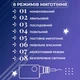 Гірлянда штора світлодіодна GarlandoPro зірка та ялинка 120LED 3х0,9 м 8 режимів Білий 1733071W - зображення 5