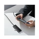 USB-Hub Baseus Lite Series 4-Port USB-A HUB Adapter USB-A to USB 3.0x4 1m Black (WKQX030101) - зображення 5