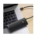 USB-Hub Baseus Lite Series 4-Port USB-A HUB Adapter USB-A to USB 3.0x4 25cm Black (WKQX030001) - изображение 4