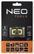Налобный фонарь аккумуляторный Neo Tools 99-073 250 Лм фонарик на голову с аккумулятором черный - изображение 5