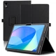 Чехол - книжка Textile Leather Case with Stand для Doogee T10 Plus, Black - изображение 1