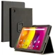 Чехол - книжка Textile Leather Case with Stand для TCL Tab 10L, Black - изображение 1