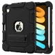 Бронированный чехол Armor witch stand для iPad Mini 2021 (iPad Mini 6 2021) с силиконовой накладкой black - изображение 1