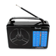 Радиоприемник GOLON RX-A07 USB MP3 с аккумулятором, черный (090j) - изображение 2