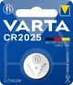 Батарейка літієва Varta CR 2025 (CR2025) 3V 1шт. - зображення 1