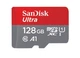 Карта пам'яті SanDisk 128GB A1 Ultra MicroSD UHS-I Class 10 (Up to 98 MB/s) (SDSQUNC-128G-ZS3MN) - зображення 1