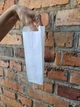 Бумажный пакет САШЕ для Шаурмы 220*70*50 белый 100шт - изображение 1