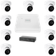 Комплект видеонаблюдения на 9 камер GreenVision GV-IP-K-W77/09 5MP - изображение 1