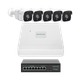 Комплект відеоспостереження на 5 камер GreenVision GV-IP-K-W87/05 5MP - зображення 1