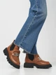 Женские демисезонные челси кожаные низкие Ashoes 271 37 24 см Коричневые (ROZ6501004932) - изображение 7