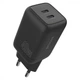Сетевое Зарядное Устройство Proove Silicone Power 40W (Type-C + Type-C, QC 3.0 + PD 3.0) Black - изображение 1