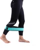 Эспандер-петля LiveUp Hip Band 37 х 8 см M Lime (LS3629-M) - изображение 7