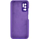 Чехол Epik Silicone Cover Full Camera (AAA) для Xiaomi Redmi Note 10 5G / Poco M3 Pro Фиолетовый / Violet - изображение 3