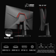 Монитор 24.5" KOORUI 25E3A Full HD VA 170 Гц Black - изображение 3