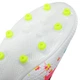 Бутсы футбольные детские с носком SP-Sport 99K размер 36 White-Black-Neon Green - изображение 7