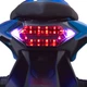 Електроскутер TV6 Wuxi Electric 3000W 72V 60Ah blue (291185) - зображення 8