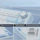 Игровая Беспроводная Клавиатур AULA F75 WhiteSalt Blue - изображение 4