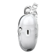 Чехол силиконовый BLACKTIME 808FC HEARTHCASE для Apple AirPods Pro / Pro 2 с карабином, прозрачный - изображение 4