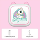 Термопринтер Pegasus pink + 5 рулонов - изображение 1