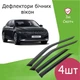Дефлектори бічних вікон Hyundai Grandeur 2019-2022 вітровики - зображення 1
