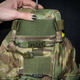 Тактический подсумок-противовес на каску и кавер Kirasa KI610 Cordura Multicam - изображение 3