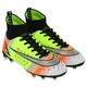 Бутсы футбольные с носком SP-Sport 209-1 размер 42 White-Lemon-Orange - изображение 3