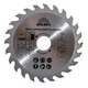 Диск пильний Vitals по дереву 125x22.2, ATB 24 168130 - изображение 1