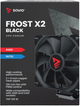 Chłodzenie Savio Frost X2 Black (FROST BLACK X2) - obraz 11