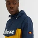 Вітровка Ellesse Domani jacket navy yellow XL - зображення 4