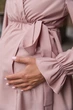 Блуза для вагітних та годуючих Toscana M (44) Lullababe Пудровий - зображення 5