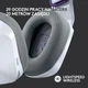 Навушники Logitech G733 Lightspeed Wireless RGB WHITE (981-000883) - зображення 8