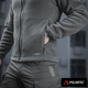 Кофта M-Tac Nord Fleece Polartec Dark Grey 2XL - изображение 15