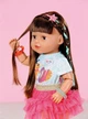 Лялька Baby Born Zapf старша сестричка брюнетка 43 см серія Play&Style з аксесуарами для волосся - зображення 2