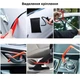 Набір інструментів EAFC для аварійного розкриття автомобіля / машини, для відкриття дверей, 21 шт, червоний (86301820) - зображення 5