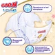 Подгузники Goo.N Premium Soft 12-20 кг Размер 5 XL На липучках 40 шт (F1010101-150) - изображение 2
