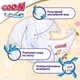 Подгузники Goo.N Premium Soft 12-20 кг Размер 5 XL На липучках 40 шт (F1010101-150) - изображение 4