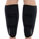Защита голени для тяжелой атлетики (2шт) CALF SUPPORT EZOUS CROSSFIT (SBR, l-28см, d-35см, вес уп. 280гр, черный) (A-08_Черный) - изображение 2