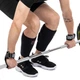 Защита голени для тяжелой атлетики (2шт) CALF SUPPORT EZOUS CROSSFIT (SBR, l-28см, d-35см, вес уп. 280гр, черный) (A-08_Черный) - изображение 6