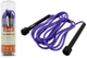 Скакалка LiveUp PVC Jump Rope 275x0.5 см Black-Purple (LS3115-p) - изображение 3