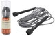 Скакалка LiveUp PVC Jump Rope 275x0.5 см Black-Grey (LS3115-g) - изображение 2
