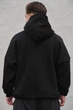 Чоловіче Оверсайз Худі Толстовка На Флісі З Капюшоном Without Art Onesize Black 450506570 - изображение 4