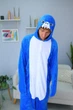 Пижама Кигуруми My Kigu Мужская Акула Синяя размер M 155-165 см (21064411) - изображение 2