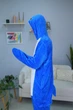 Пижама Кигуруми My Kigu Мужская Акула Синяя размер M 155-165 см (21064411) - изображение 4
