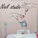 Вінілова наклейка Nail studio Набір S (манікюр декор в салон краси) Happy Pocket Чорний матовий (HP-81S-070/30M) - зображення 5