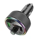 АЗП з FM-модулятором HOCO E82 Guerrero PD30W+QC3.0 car BT FM transmitter Black (6942007620642) - изображение 3