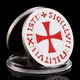 Монета сувенирная «Knights Templar / Рыцари Тамплиеры» - изображение 15
